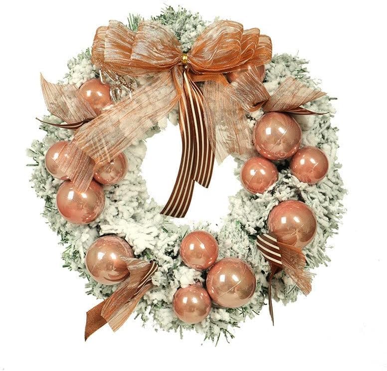 Amazon.co.jp: クリスマスリース玄関用玄関ドアフラワーリース